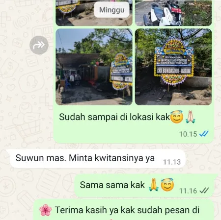 Pengiriman Papan Bunga Duka Nias